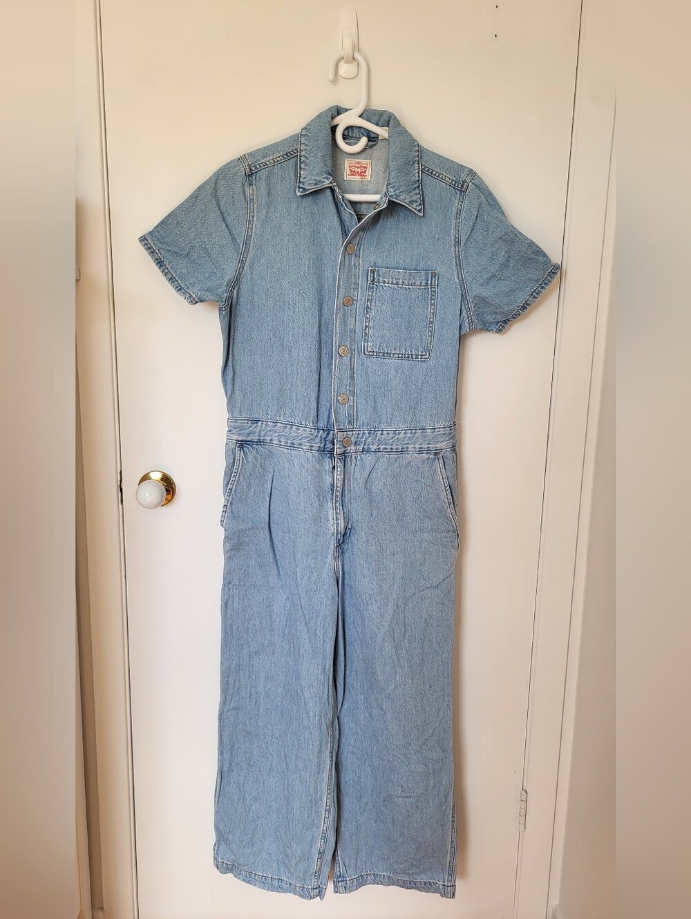 Levi's Light Blue Denim Jumpsuit